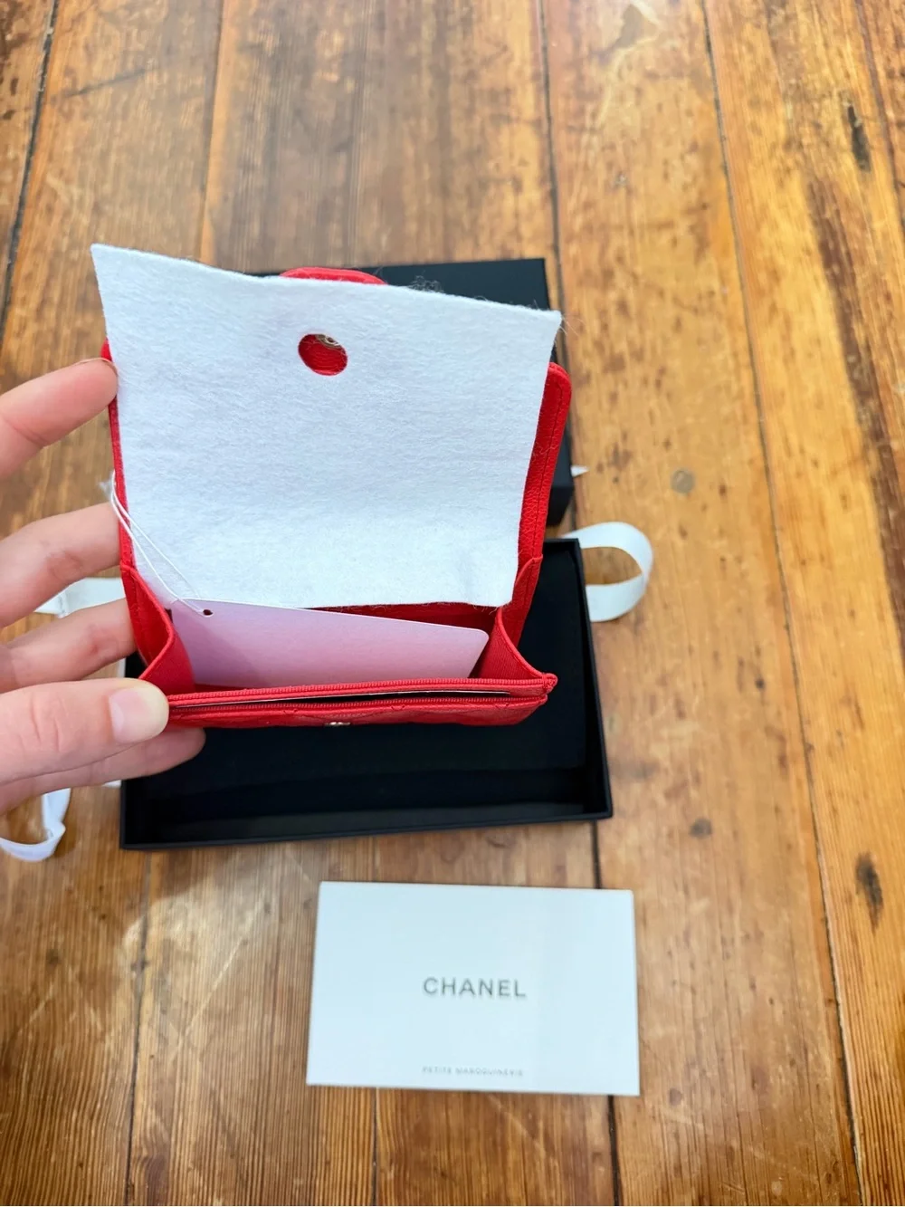 Chanel Classic flap card holder